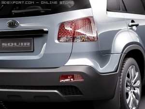Kia Sorento SUV 2010 3D 模型
