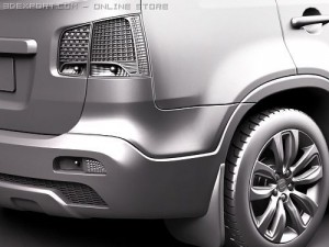 Kia Sorento SUV 2010 3D 模型