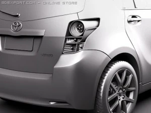 Toyota Corolla Verso 2010 3D Model