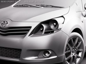 Toyota Corolla Verso 2010 Modelo 3D