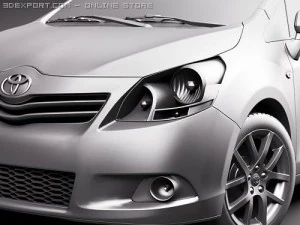 Toyota Corolla Verso 2010 3D Model