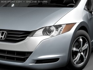 Honda FCX Clarity Automobile 2010 Modèle 3D