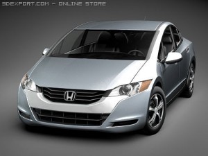 Honda FCX Clarity Automobile 2010 Modèle 3D