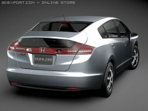 Honda FCX Clarity Automobile 2010 3D Model