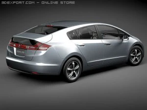 Honda FCX Clarity Automobile 2010 3D Model