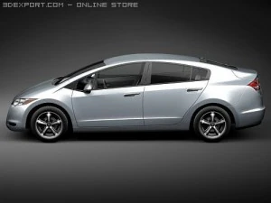 Honda FCX Clarity Automobile 2010 3D Model
