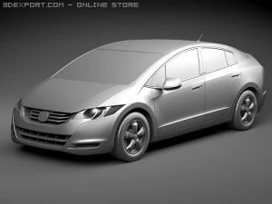 Honda FCX Clarity Automobile 2010 3D Model