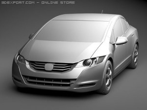 Honda FCX Clarity Automobile 2010 Modèle 3D