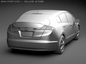 Honda FCX Clarity Automobile 2010 3D Model
