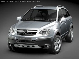 Opel Antara SUV 3D Model