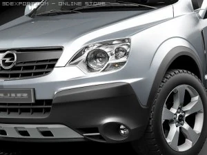 Opel Antara SUV 3D Model
