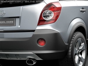Opel Antara SUV 3D Model