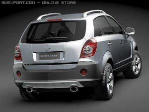 Opel Antara SUV 3D Model