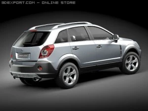 Opel Antara SUV 3D Model