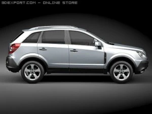 Opel Antara SUV 3D Model