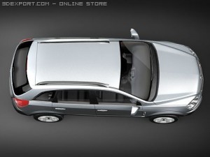 Opel Antara SUV 3D Model