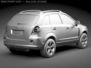 Opel Antara SUV 3D Model