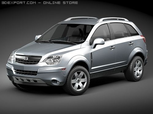 Saturn Vue 2010 3D Model .c4d .max .obj .3ds .fbx .stl .blend 
