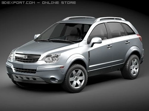 Saturn Vue 2010 3D Model .c4d .max .obj .3ds .fbx .stl .blend 