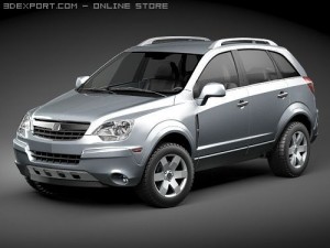 Saturn Vue 2010 3D Model