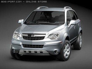 Saturn Vue 2010 3D Model