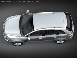 Saturn Vue 2010 3D Model
