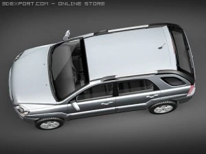 Kia Sportage 2009 3D Model