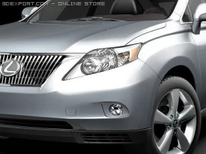 Lexus RX 350 2010 SUV 3D Model