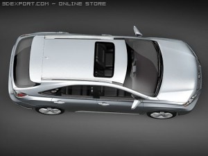 Lexus RX 350 2010 SUV 3Dモデル