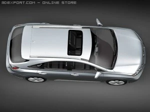 Lexus RX 350 2010 SUV 3D Model