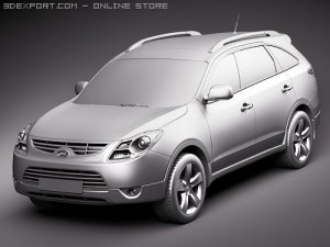 Hyundai ix55 2009 Modello 3D