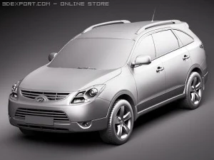 Hyundai ix55 2009 3D Model