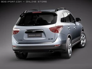 Hyundai ix55 2009 3D Model