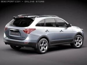 Hyundai ix55 2009 3D Model