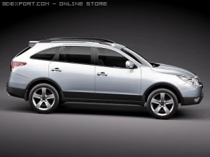 Hyundai ix55 2009 3D Model