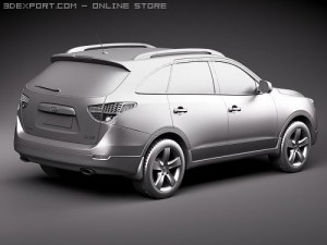 Hyundai ix55 2009 Modello 3D