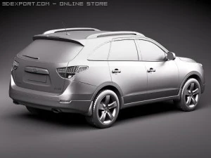 Hyundai ix55 2009 3D Model