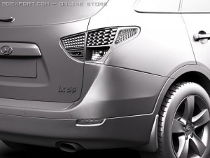 Hyundai ix55 2009 Modello 3D