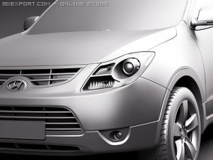 Hyundai ix55 2009 Modello 3D