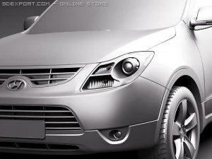 Hyundai ix55 2009 3D Model