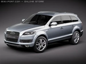 Audi Q7 2010 3D Model