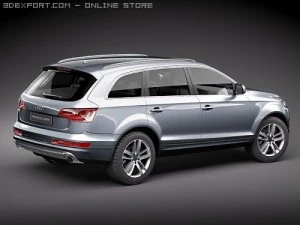 Audi Q7 2010 3D Model
