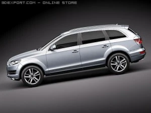 Audi Q7 2010 3D Model