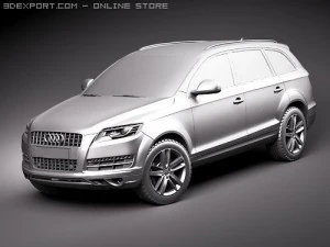 Audi Q7 2010 3D Model
