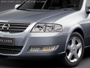 Nissan Almera Classic Automobile 3D 模型