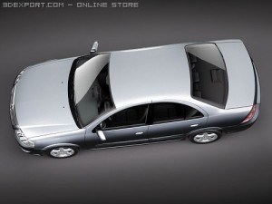 Nissan Almera Classic Automobile 3D 模型