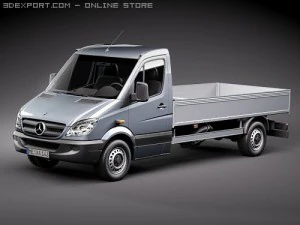 Camioneta Mercedes-Benz Sprinter II Modelo 3D