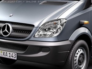 Mercedes-Benz Sprinter II Pickup 3D-Modell