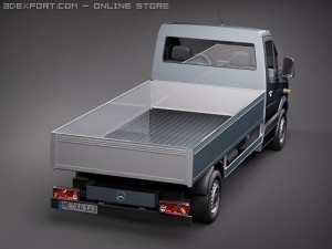 Mercedes-Benz Sprinter II Pickup 3D-Modell