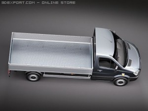 Mercedes-Benz Sprinter II Pickup 3D-Modell